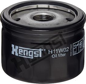 Hengst Filter H11W02 - Oil Filter onlydrive.pro