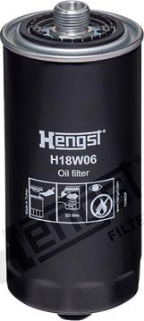 Hengst Filter H18W06 - Oil Filter onlydrive.pro