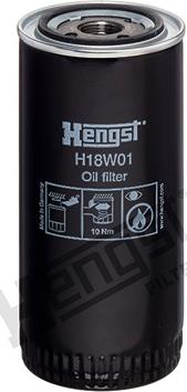 Hengst Filter H18W01 - Oil Filter onlydrive.pro