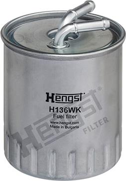 Hengst Filter H136WK - Polttoainesuodatin onlydrive.pro