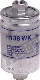 Hengst Filter H138WK - Fuel filter onlydrive.pro