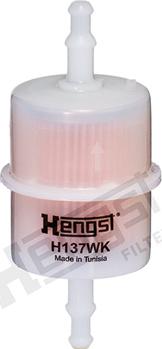 Hengst Filter H137WK - Топливный фильтр onlydrive.pro