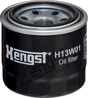 Hengst Filter H13W01 - Oil Filter onlydrive.pro