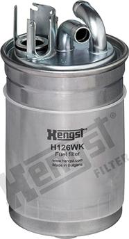 Hengst Filter H126WK - Polttoainesuodatin onlydrive.pro