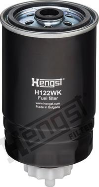 Hengst Filter H122WK - Топливный фильтр onlydrive.pro