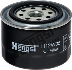 Hengst Filter H12W05 - Oil Filter onlydrive.pro