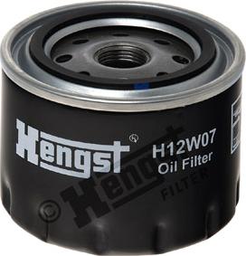 Hengst Filter H12W07 - Масляный фильтр onlydrive.pro