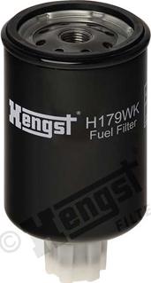 Hengst Filter H179WK - Топливный фильтр onlydrive.pro