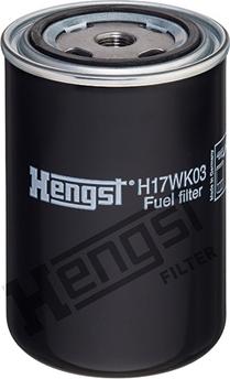 Hengst Filter H17WK03 - Fuel filter onlydrive.pro