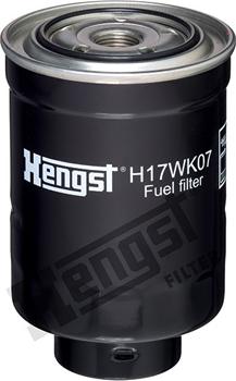 Hengst Filter H17WK07 - Fuel filter onlydrive.pro