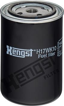 Hengst Filter H17WK10 - Fuel filter onlydrive.pro