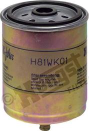 Hengst Filter H81WK01 - Fuel filter onlydrive.pro
