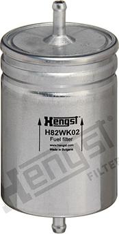 Hengst Filter H82WK02 - Топливный фильтр onlydrive.pro