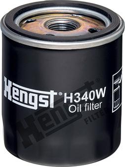 Hengst Filter H340W - Oil Filter onlydrive.pro