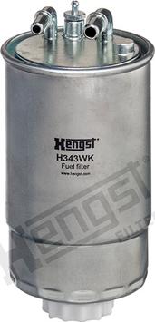 Hengst Filter H343WK - Fuel filter onlydrive.pro