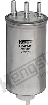 Hengst Filter H342WK - Fuel filter onlydrive.pro