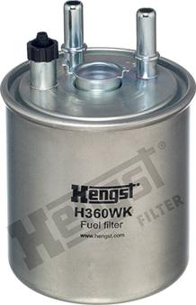 Hengst Filter H360WK - Топливный фильтр onlydrive.pro