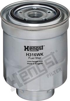 Hengst Filter H316WK - Fuel filter onlydrive.pro