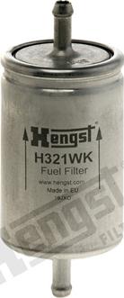 Hengst Filter H321WK - Degvielas filtrs onlydrive.pro