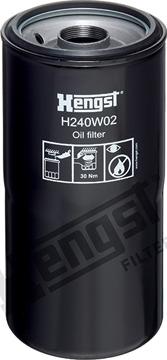 Hengst Filter H240W02 - Eļļas filtrs onlydrive.pro