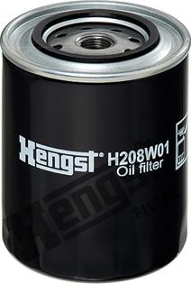 Hengst Filter H208W01 - Oil Filter onlydrive.pro