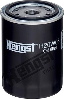 Hengst Filter H20W06 - Oil Filter onlydrive.pro
