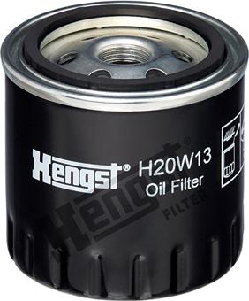 Hengst Filter H20W13 - Oil Filter onlydrive.pro