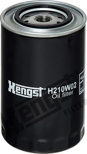 Hengst Filter H210W02 - Oil Filter onlydrive.pro