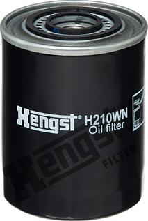 Hengst Filter H210WN - Oil Filter onlydrive.pro
