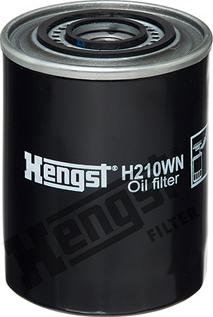 Hengst Filter H210WN - Õlifilter onlydrive.pro