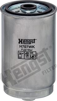 Hengst Filter H707WK - Fuel filter onlydrive.pro