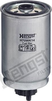 Hengst Filter H70WK14 - Polttoainesuodatin onlydrive.pro