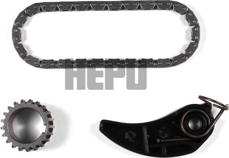 Hepu 21-0590 - Chain Set, oil pump drive onlydrive.pro