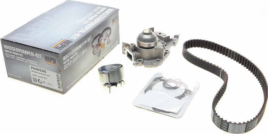 Hepu PK09540 - Water Pump & Timing Belt Set onlydrive.pro