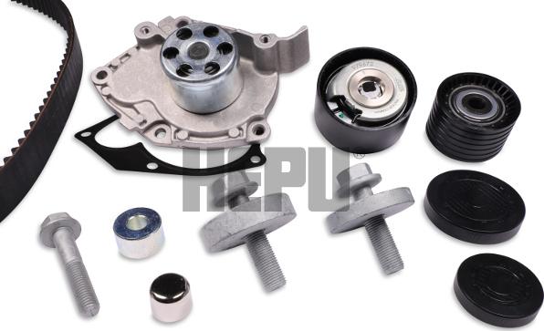 Hepu PK09550S - Water Pump & Timing Belt Set onlydrive.pro