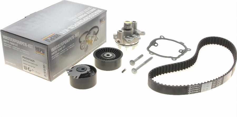 Hepu PK09560 - Water Pump & Timing Belt Set onlydrive.pro