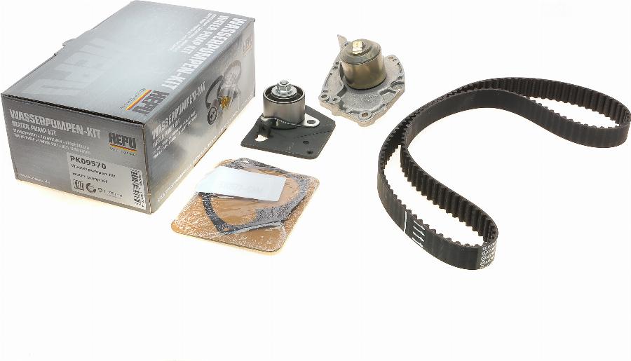 Hepu PK09570 - Water Pump & Timing Belt Set onlydrive.pro