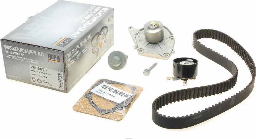 Hepu PK09620 - Water Pump & Timing Belt Set onlydrive.pro