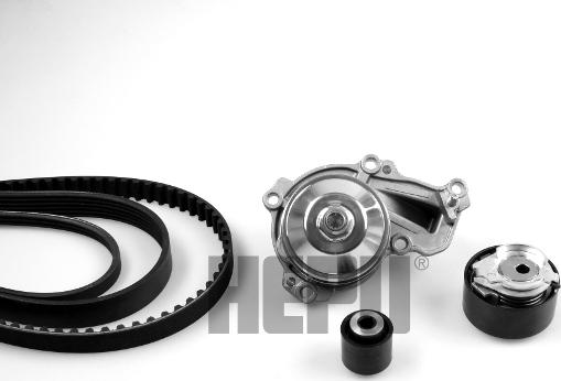 Hepu PK09081 - Water Pump & Timing Belt Set onlydrive.pro