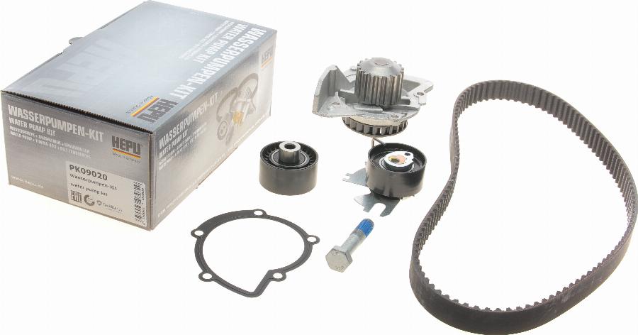 Hepu PK09020 - Water Pump & Timing Belt Set onlydrive.pro