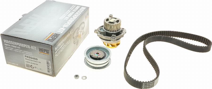 Hepu PK05450 - Water Pump & Timing Belt Set onlydrive.pro