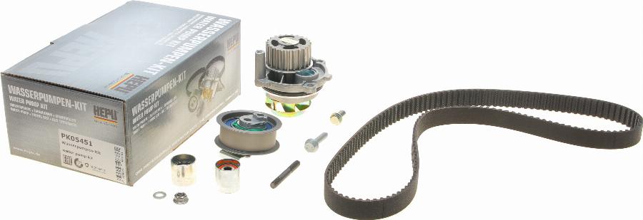 Hepu PK05451 - Water Pump & Timing Belt Set onlydrive.pro