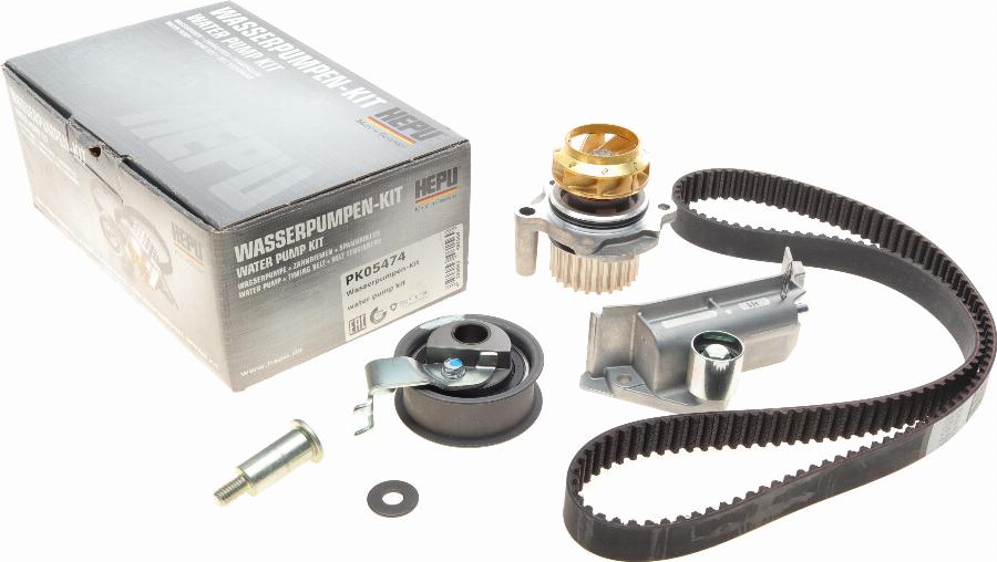 Hepu PK05474 - Water Pump & Timing Belt Set onlydrive.pro