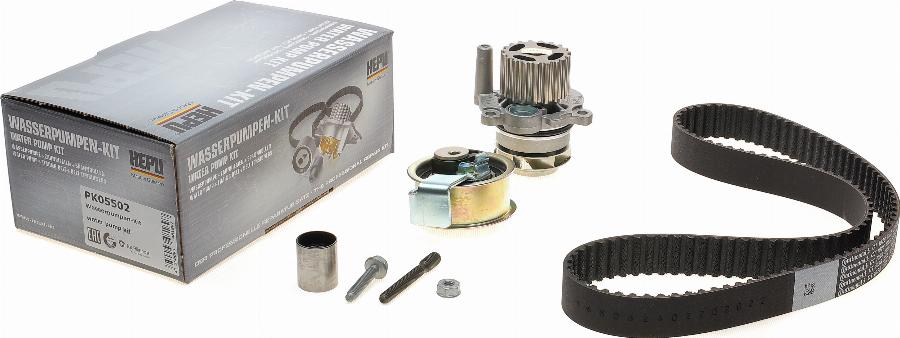 Hepu PK05502 - Water Pump & Timing Belt Set onlydrive.pro