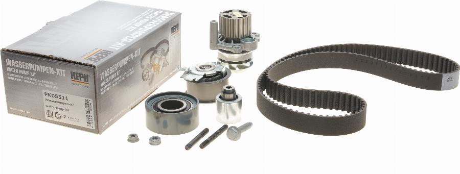 Hepu PK05511 - Water Pump & Timing Belt Set onlydrive.pro