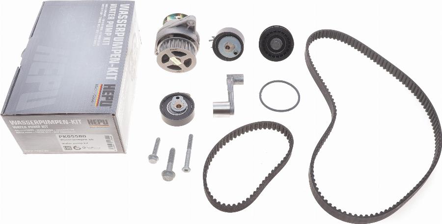 Hepu PK05580 - Water Pump & Timing Belt Set onlydrive.pro