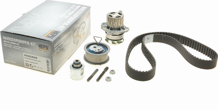 Hepu PK05690 - Water Pump & Timing Belt Set onlydrive.pro