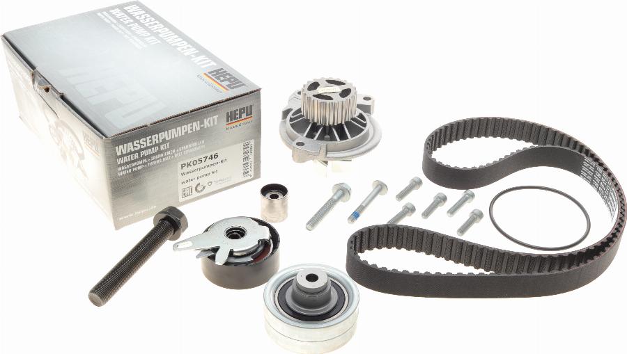 Hepu PK05746 - Water Pump & Timing Belt Set onlydrive.pro