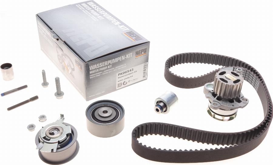 Hepu PK06543 - Water Pump & Timing Belt Set onlydrive.pro