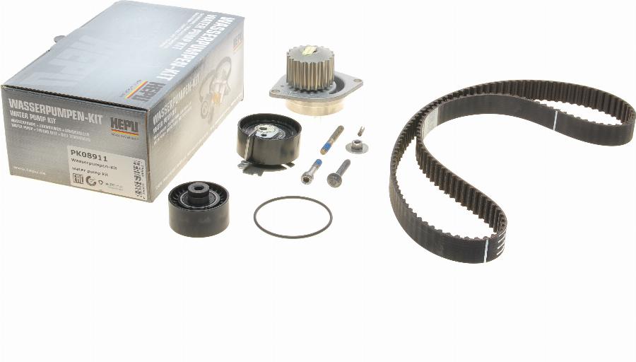 Hepu PK08911 - Water Pump & Timing Belt Set onlydrive.pro